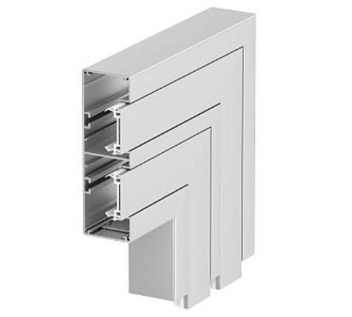 Плоский угол нерегулируемый для кабельного короба Rapid 45-2 (алюминий) (GA-FS53165EL)  6112633  OBO Bettermann