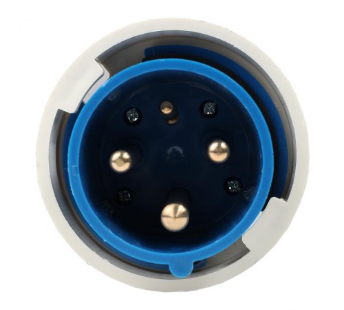 Вилка 033-63А-6h-220AC-2P+PE-IP67  222741  КЭАЗ