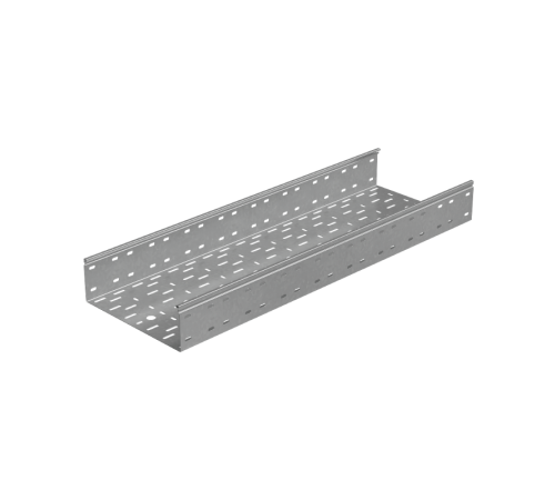 Лоток перф. 100х300х1,5 L2500 мм "Стандарт ПЛЮС" INOX304  LPEplus100-300-1.5-2500 INOX304  КМ-Профиль
