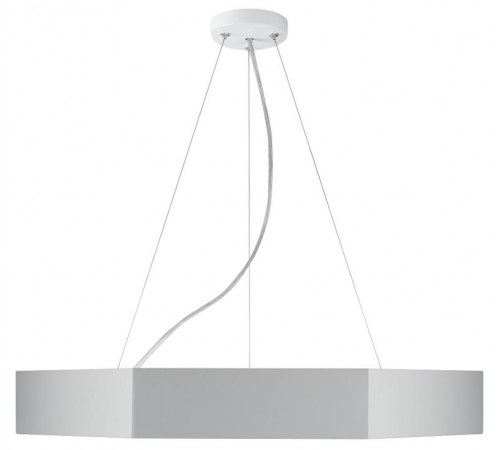 Светильник светодиодный Geometria Hexagon SPO-123-W-40K-045 45Вт 4000K 2500Лм IP40 600*600*80 белый подвесной ЛТ  Б0058880  ЭРА