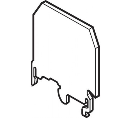 Изолятор FEM61 Торц. для MA2.5-M10 серый  1SNA114776R2300  TE