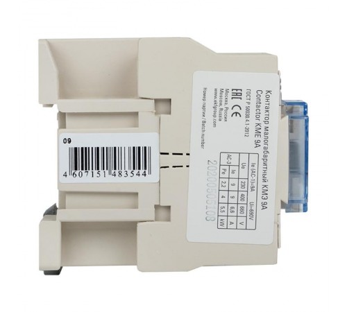 Контактор малогабаритный КМЭ 9А 380В 1NC EKF PROxima  ctr-s-9-380-nc  EKF