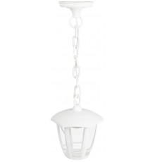 Светильник садово-парковый   ДСУ 07-8-002 Марсель 1 белый 6 гранный подвесной IP44 светодиодный 8Вт 3000K   Б0064293  ЭРА