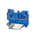 Клемма проходная, зажим push-in, 2 точки подключения, 2.5 кв.мм, синяя  VPR-2.5-BU  DKC