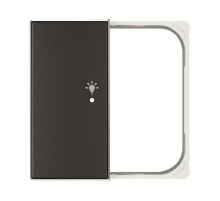 SRL-2-L-85NS Клавиша двойная левая free@home, SKY, освещение, черный бархат2CLA852642A1501 ABB