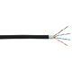 Каб. в. п. U/UTP кат. 5E 4х2х24AWG solid LSZH/LDPE чер.  LC3-C5E04-189  ITK