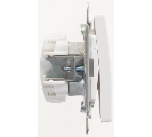 W59 Белый Переключатель 2-клавишный 10АХ  VS610-256-1-86  SE