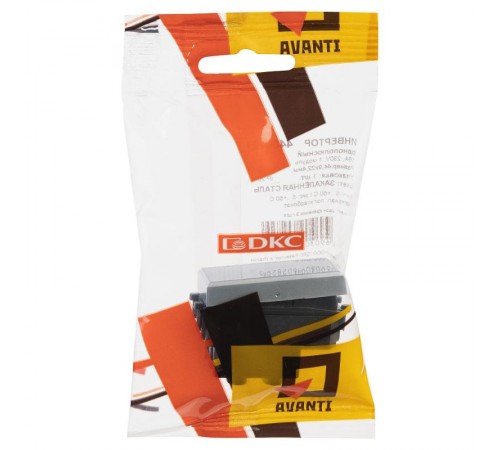 Инвертор (промежуточный переключатель) модульный, "Avanti", "Закаленная сталь", 1 модуль  4404121  DKC