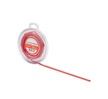 Трубка термоусаживаемая 6,0/3,0 мм красная, ролик 2,44 м  29-0034  REXANT