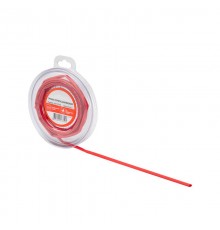 Трубка термоусаживаемая 6,0/3,0 мм красная, ролик 2,44 м  29-0034  REXANT