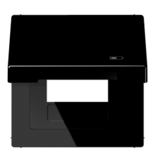 Рамка с подпружиненной крышкой для USB-механизмов, с центральной платой LS990BFKLUSBSW Jung