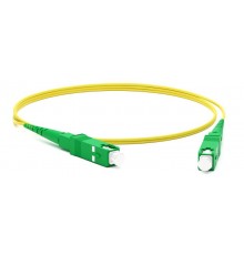 FC-S2-9-SC/AR-SC/AR-H-0.5M-LSZH-YL Патч-корд волоконно-оптич. (шнур) SM 9/125 (OS2), SC/APC-SC/APC, 2.0 мм, simplex, LSZH, 0.5 м  376239  Hyperline