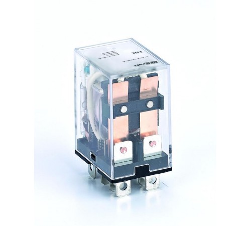 Промежуточное реле 2 конт. с LED инд. 10А 12В DC ПР-102  23903DEK  DEKraft