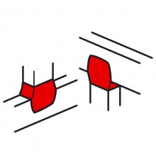 Т-образный отвод - для кабель-каналов Metra 100x50  638034  Legrand