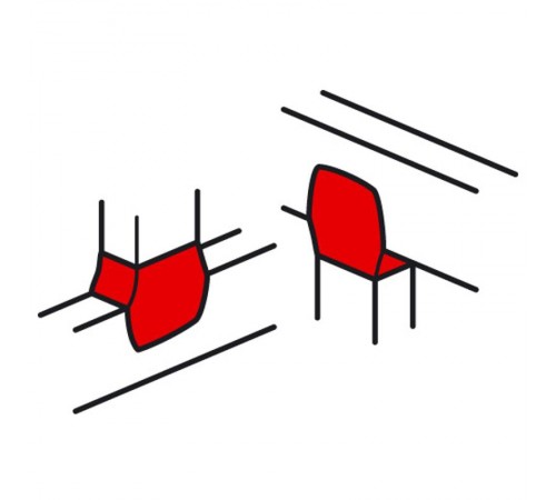 Т-образный отвод - для кабель-каналов Metra 100x50  638034  Legrand