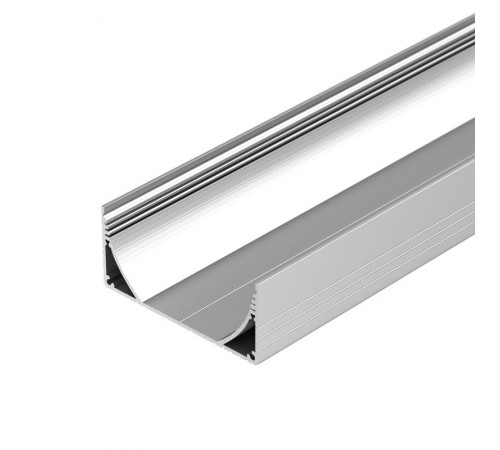 Профиль с экраном ALU-POWER-W80N-2000 ANOD+FROST  019097  Arlight