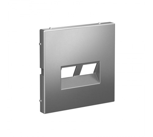 ArtGallery Сталь Накладка двойная для информационных функций типа Keystone  GAL000990  SE