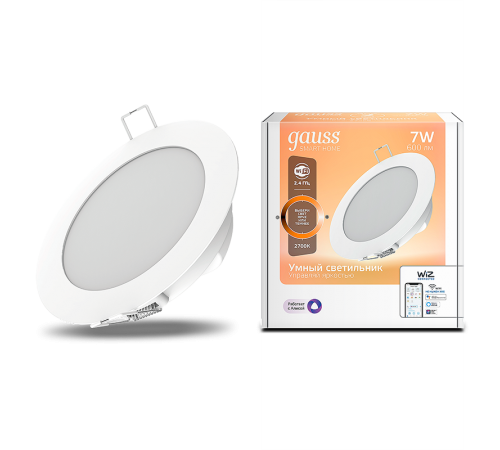 Светильник светодиодный Smart Home DIM 7 Вт 1/30  2010122  Gauss