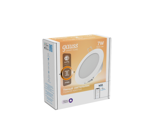 Светильник светодиодный Smart Home DIM 7 Вт 1/30  2010122  Gauss