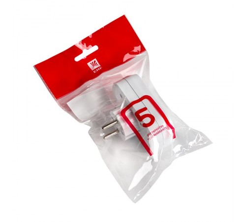 Разветвитель 2 гн. б/з плоский 6А 250B EKF PROxima  ARP6-2  EKF