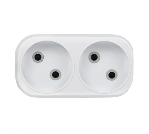 Разветвитель 2 гн. б/з плоский 6А 250B EKF PROxima  ARP6-2  EKF