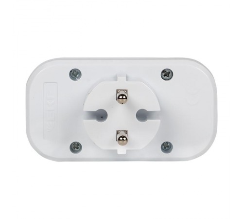 Разветвитель 2 гн. б/з плоский 6А 250B EKF PROxima  ARP6-2  EKF