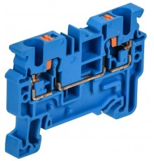 ARMAFIX Клемма пруж. Push In CP 4мм2 синяя  AF-CT20-00-K07-004  IEK