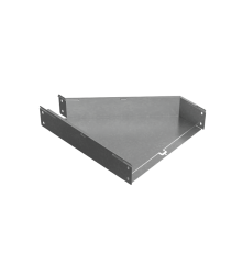 Переходник левый 100х100-400 мм "ПЛЮС" HD  PDplus100-100-400-L HD   КМ-профиль