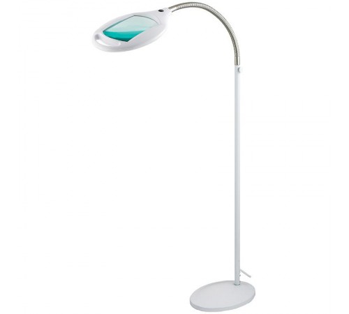 Лупа напольная , 3D, с подсветкой 42 LED, белая  31-0512  REXANT
