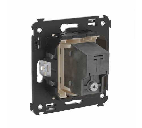 Розетка TV оконечная в стену, "Avanti", "Ванильная дымка"  4405523  DKC