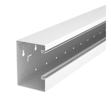 Кабельный канал Rapid 80 90x130x2000 мм (сталь,белый) (GS-A90130RW)  6277500  OBO Bettermann