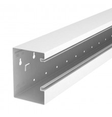 Кабельный канал Rapid 80 90x130x2000 мм (сталь,белый) (GS-A90130RW)  6277500  OBO Bettermann