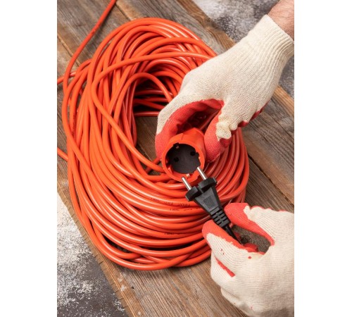 Удлинитель "Зевс 2.0" 50м c  заземлением ПВС 3*1 16А/3,5кВт PROxima   USB02-16-310-1-50  EKF