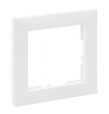 SUNO Рамка декоративная универсальная 1-постовая Цвет "Белый"  721501  Legrand