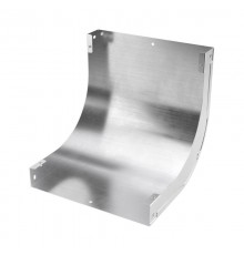 Угол вертикальный внутренний 90 градусов 80х300, 0,8 мм, AISI 304 в комплекте с крепежными элементами и соединительными пластинами,необходимыми для мо