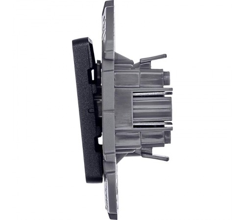 Inspiria Антрацит Переключатель проходной 1-клавишный С/У без рамки  673653  Legrand