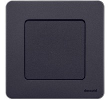 Inspiria Антрацит Переключатель проходной 1-клавишный С/У без рамки  673653  Legrand