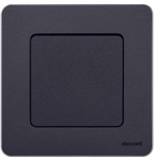 Inspiria Антрацит Переключатель проходной 1-клавишный С/У без рамки  673653  Legrand