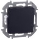 Inspiria Антрацит Переключатель проходной 1-клавишный С/У без рамки  673653  Legrand