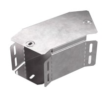 Угол горизонтальный 45 градусов с крышкой Стандарт 100х100  PR16.0425  Промрукав