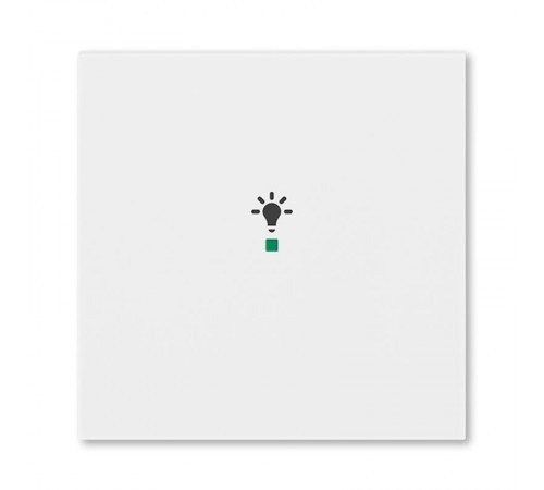 ABB Levit Белый Клавиша 1-ая с символом освещения free@home  6220H-A01001 03  2CHH621001A4003  ABB