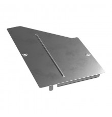 Крышка переходника правого Стандарт INOX (AISI 304) 500х300  PR16.5782  Промрукав