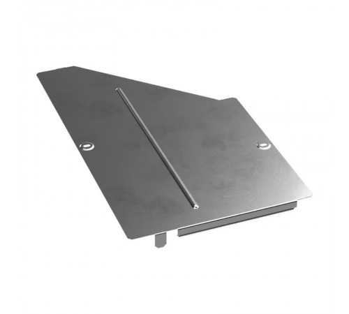 Крышка переходника правого Стандарт INOX (AISI 304) 500х300  PR16.5782  Промрукав