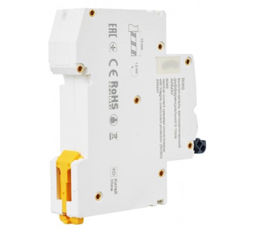 Выключатель автоматический дифференциального тока АВДТ B06S 1P+NP C13 30мА тип A (18мм) ARMAT IEK  AR-B06S-1N-C13A030  IEK