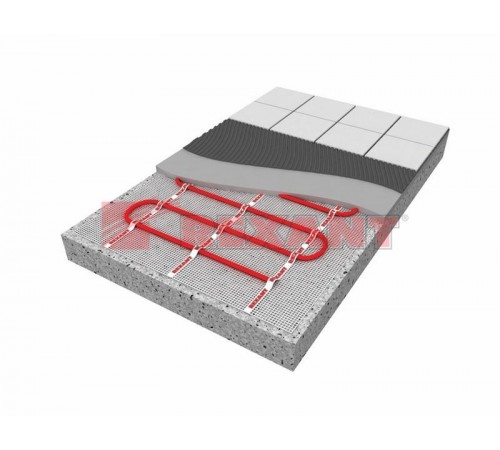 Мат нагревательный Extra, площадь 9,0 м2 (0,5 х 18,0 метров), 1440Вт (двух жильный)  51-0519  REXANT