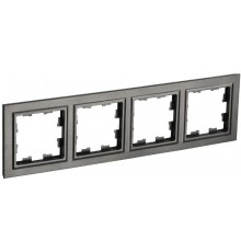 BRITE Рамка 4-ая РУ-4-БрТБ темная бронза  BR-M42-K45  IEK
