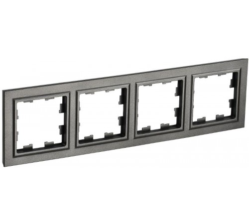 BRITE Рамка 4-ая РУ-4-БрТБ темная бронза  BR-M42-K45  IEK