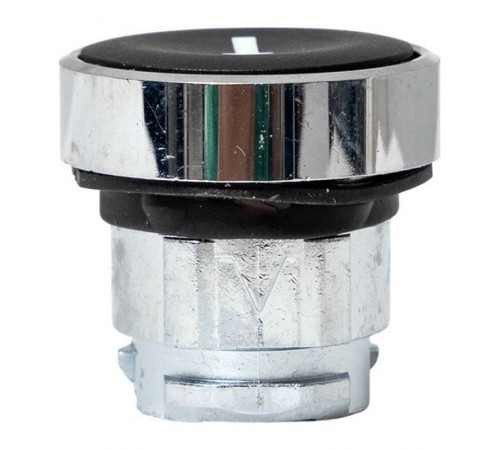 Механизм исполнительный кнопки XB4 черный плоский возвратный без фиксации, стрелка IP65  XB4BA-2156C-65  EKF