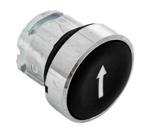 Механизм исполнительный кнопки XB4 черный плоский возвратный без фиксации, стрелка IP65  XB4BA-2156C-65  EKF