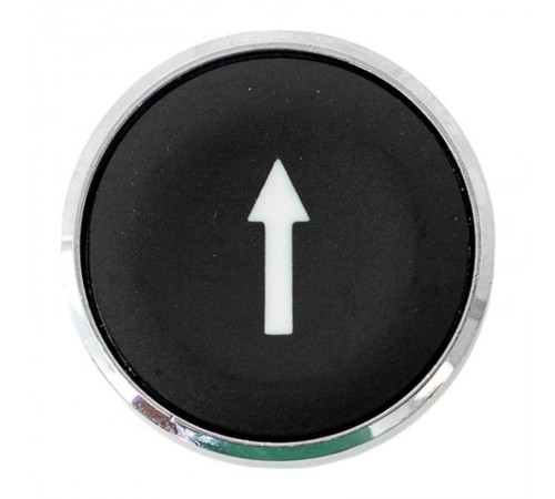 Механизм исполнительный кнопки XB4 черный плоский возвратный без фиксации, стрелка IP65  XB4BA-2156C-65  EKF